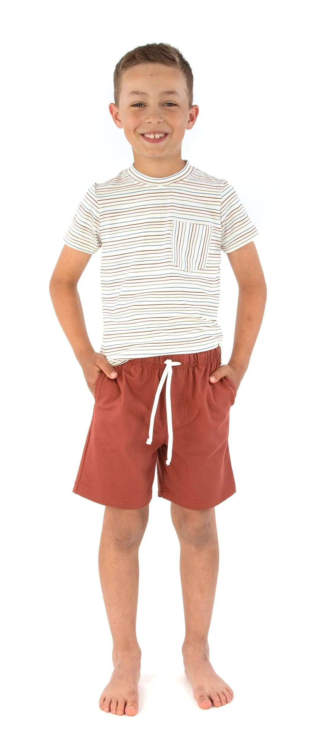 4348 // JACK Pull-on jersey lounge pants and shorts