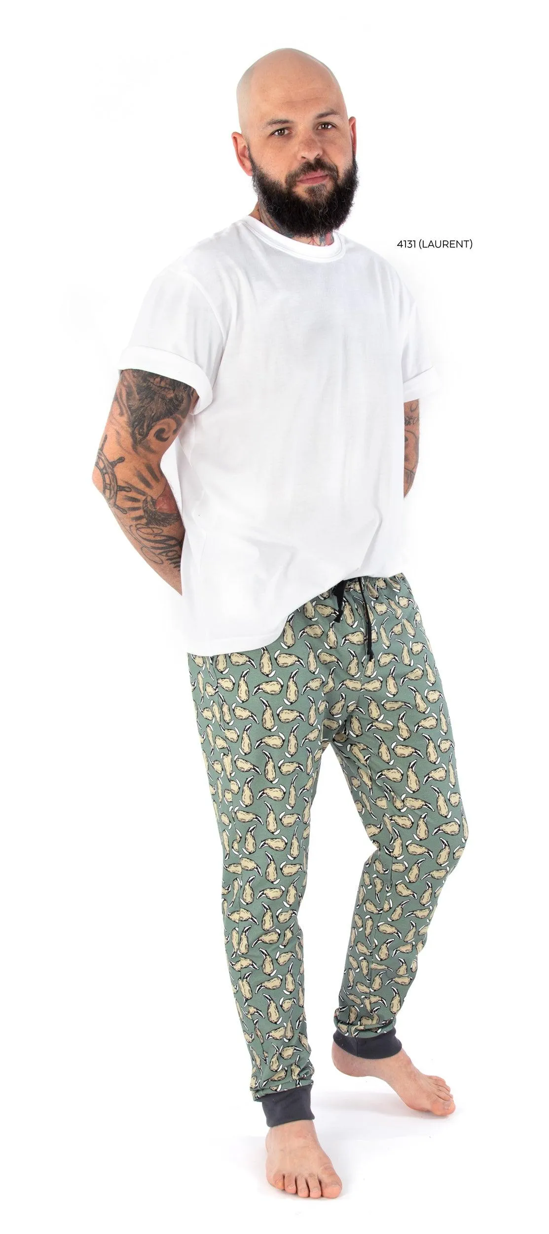 4348 // JACK Pull-on jersey lounge pants and shorts