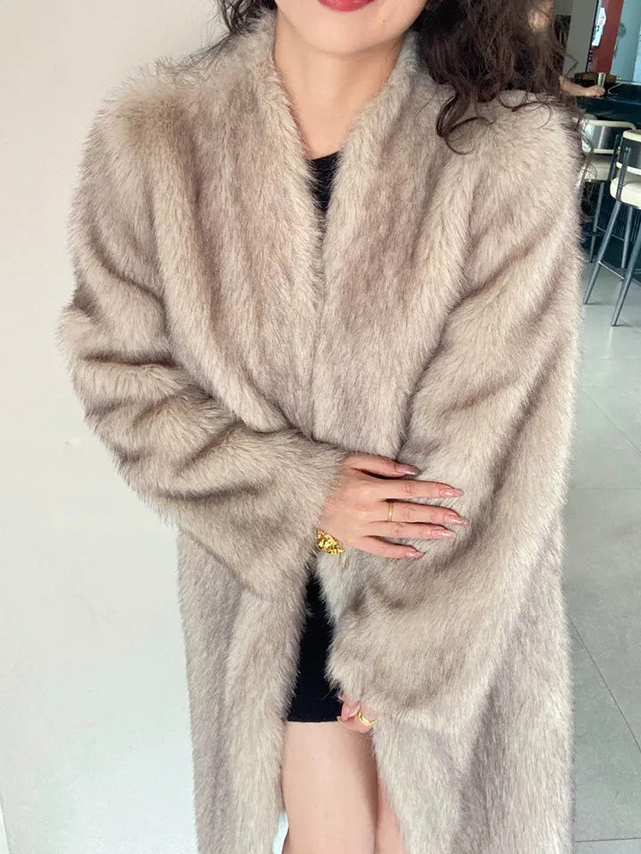 Alina Luxe Faux Fur Coat