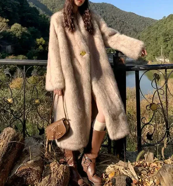 Alina Luxe Faux Fur Coat