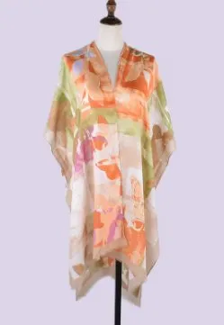 BEACH SHAWL OPEN EDGE COVER UP