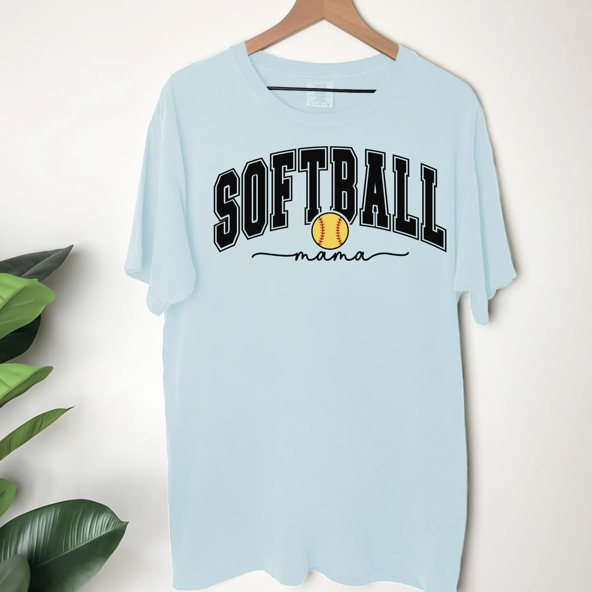 Cute Softball Mama Shirt