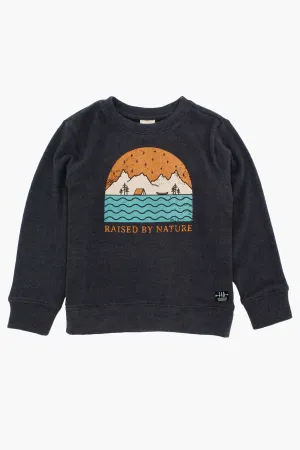 Feather 4 Arrow Raised By Nature Coastal Pullover Kids Sweatshirt (Size 12 left)