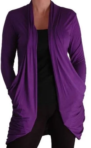 Gina Jersey Cardigan with Pockets