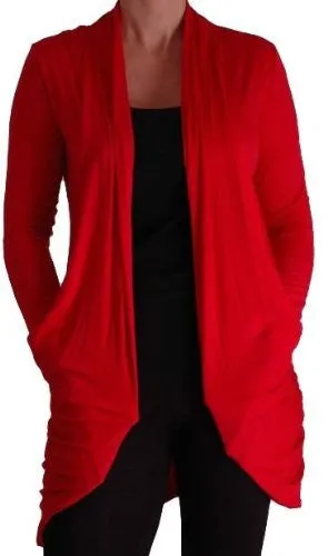 Gina Jersey Cardigan with Pockets