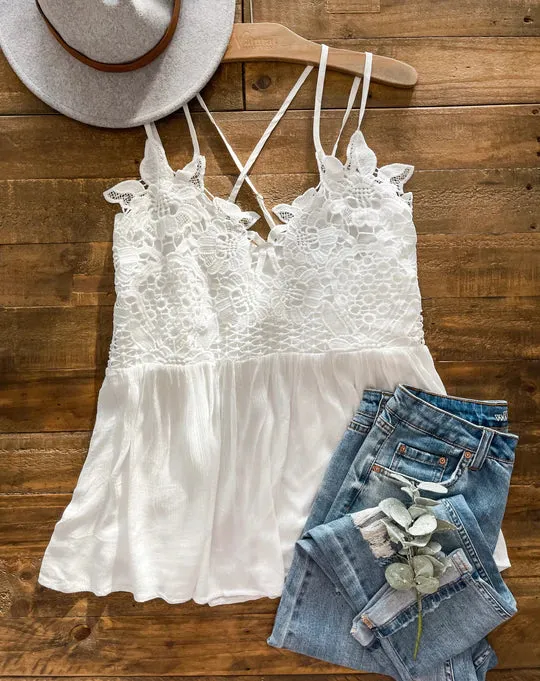 Grace Lace Tank Top