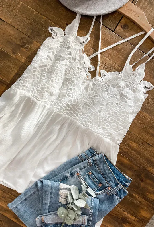 Grace Lace Tank Top