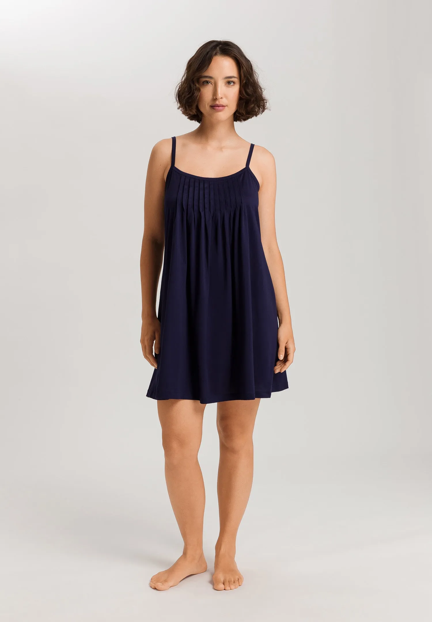 Juliet Pleated Cotton Babydoll | Evening Blue 77747-2621