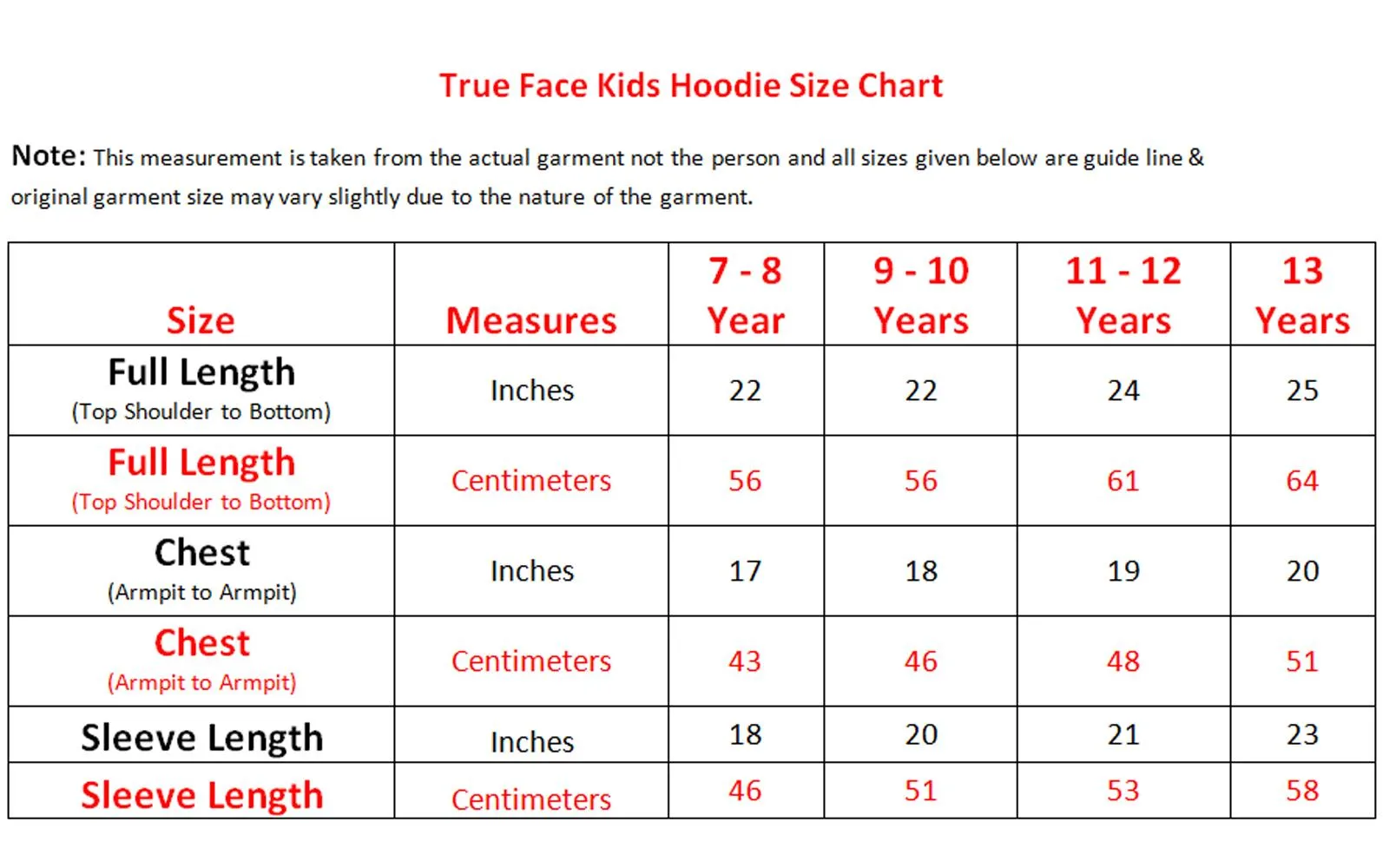 Kids Unisex Plain Zip up Hoodie - Same Cord