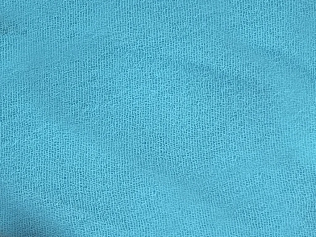 Light Celadon Blue Plain 60 Grams Georgette Fabric