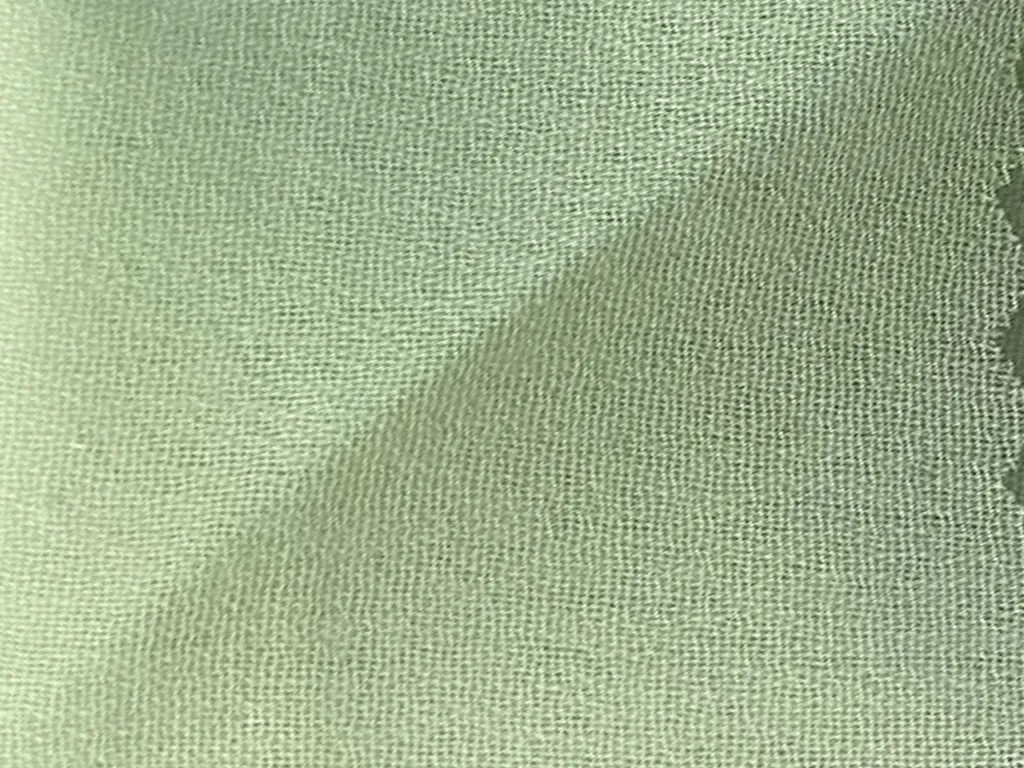 Light Green Plain 60 Grams Georgette Fabric