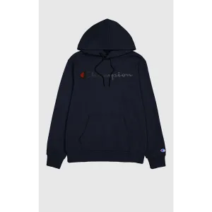 Navy Logo Oversized Hoodie