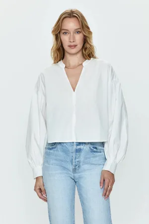 Pistola Lou Puff Sleeve Shirt LE BLANC