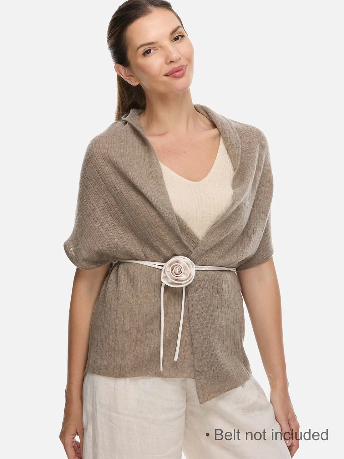 Taupe Effortless Vest