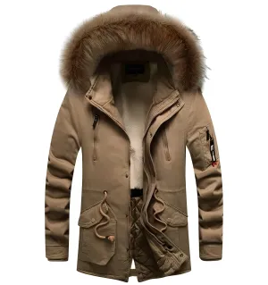 The Grizzly Faux Fur Hooded Winter Jacket - Multiple Colors