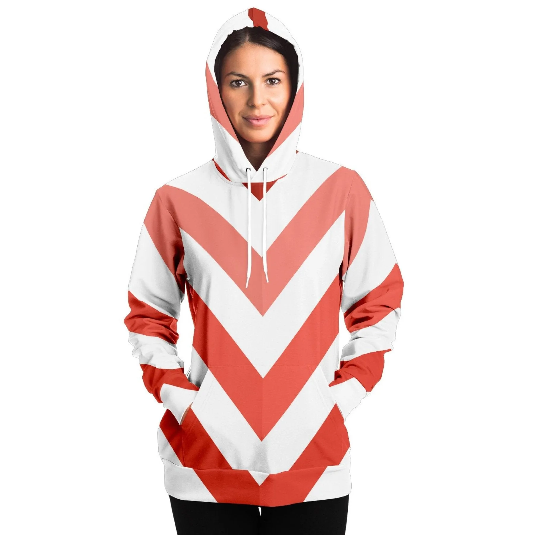 Uniquely You Womens Hoodie - Pullover Sweatshirt - Graphic/Red