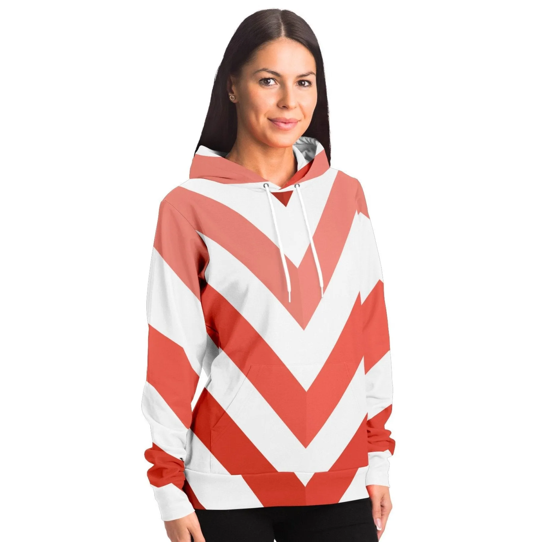 Uniquely You Womens Hoodie - Pullover Sweatshirt - Graphic/Red