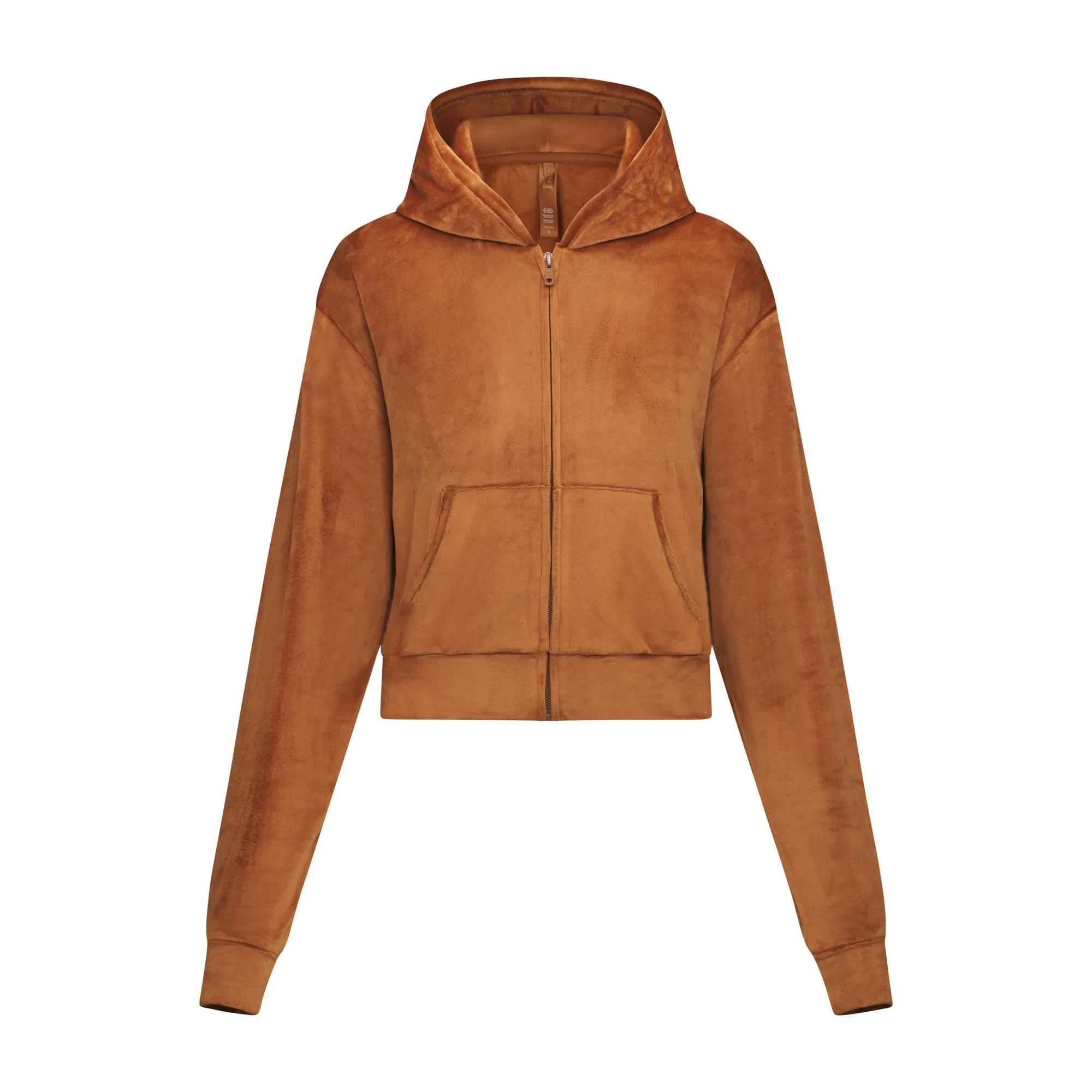 VELOUR HOODIE | COPPER